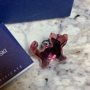 Swarovski Cat Pin